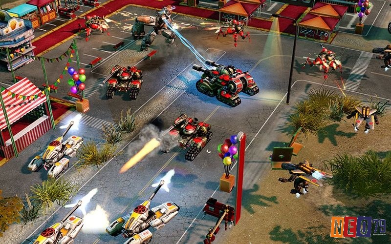 Game offline chiến thuật hay cho pc Command & Conquer: Ultimate Collection 2025