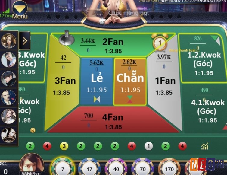 Lịch sử phát triển của trò chơi Fantan