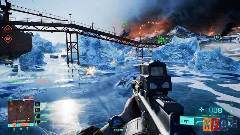 Battlefield 2045 là đại diện tiêu biểu cho game bắn súng hay nhất với công nghệ hình ảnh và âm thanh hàng đầu hiện nay.