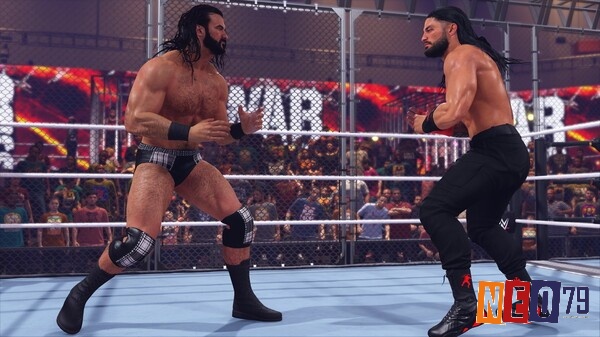 WWE 2K23 có đồ họa đẹp mắt đến chân thực