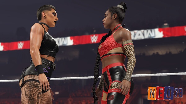 WWE 2K23 có lối chơi mô phỏng thi đấu với cơ chế điều khiển hấp dẫn