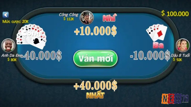 Chơi xì tố offline đơn giản bởi môi trường chơi game ổn định và ít tính cạnh tranh