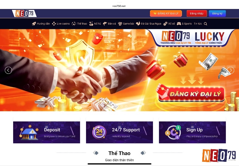 Chơi trực tuyến mà không cần phải tải về anh em nên ghé cổng game uy tín Neo79 để trải nghiệm