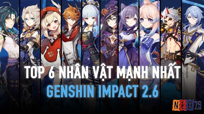 Đối với overworld content, những nhân vật mạnh nhất Genshin Impact thường là những người có AOE tốt và mobility cao