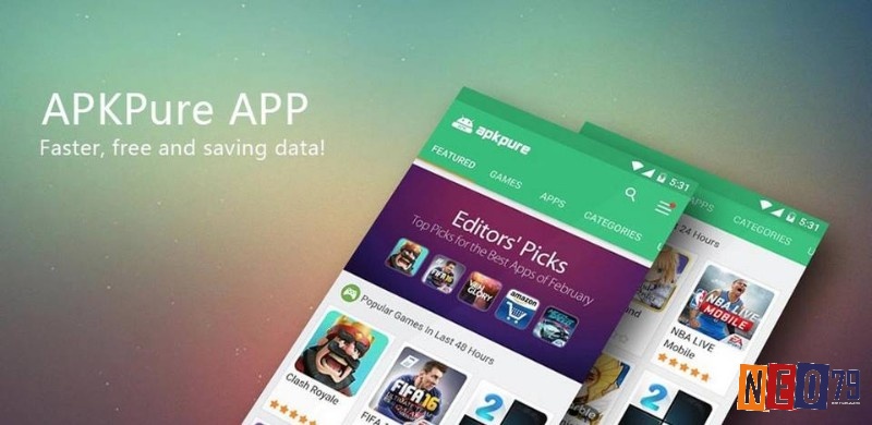 APKPure nổi tiếng là một trong những nền tảng an toàn nhất để tải game online cho điện thoại Android ngoài Google Play Store